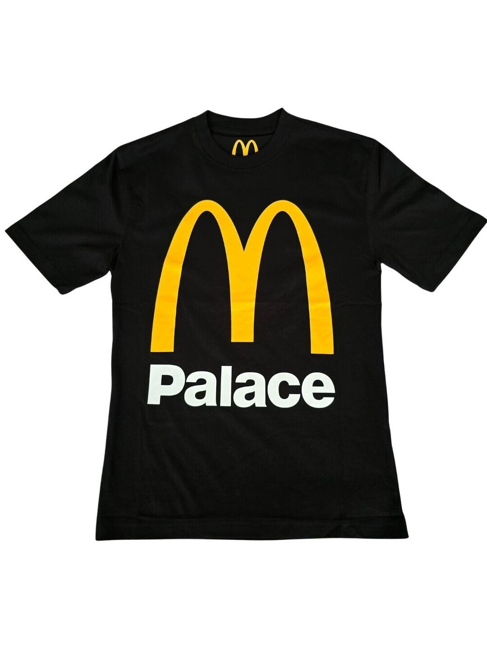 Palace Mcdonalds Shirt Medium Black Mens Skateboard Tee NEW Without Tags Rare